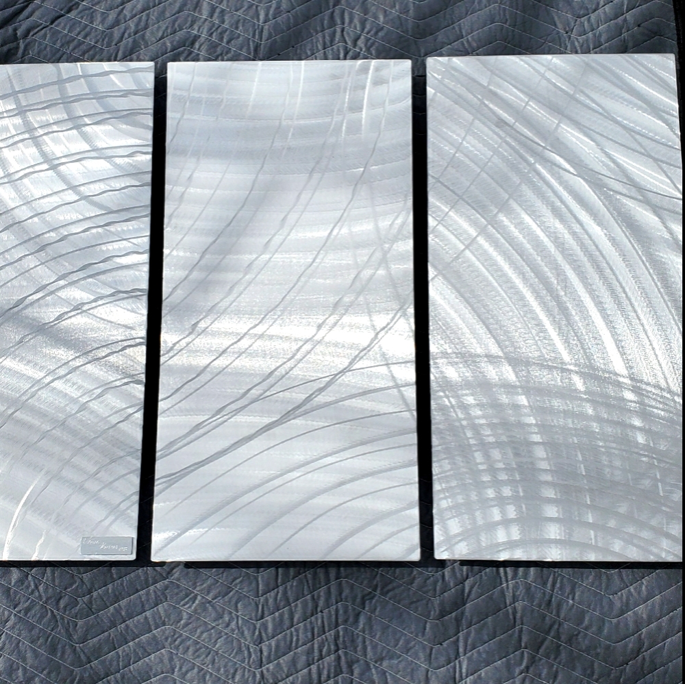 Original, Signed Modern Art Metal Wall Decor by Vince Kovas